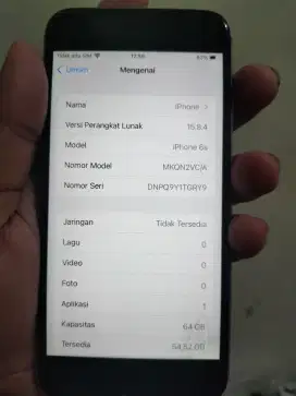 iPhone 6s 64gb inter whitelist