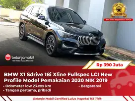 [ LOW KM ] BMW X1 X 1 Sdrive 18i Xline Fullspec Facelift LCI 2019 2020
