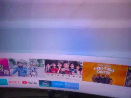 Smart tv Samsung Qled curve 55 inch with one connect