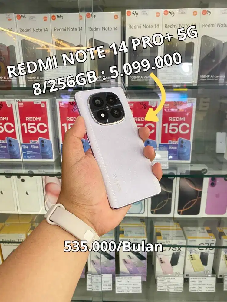 REDMI NOTE 14 PRO+ 5G BISA CASH ATAU KREDIT TANPA BUNGA CUKUP KTP AJA
