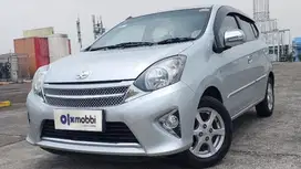 TDP 5,JT Toyota Agya 1.0 G Bensin-AT Silver 2015