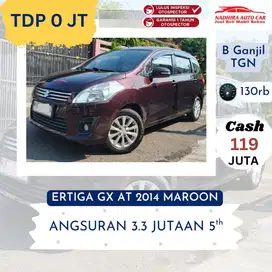 Promo TDP 0 Juta Ertiga GX AT 2014 Maroon
