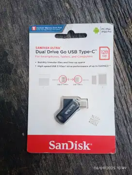 Flashdisk OTG Dual Drive Type C & USB 128GB