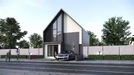Rumah bebas banjir di depok