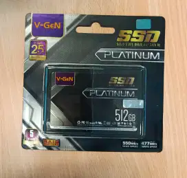 SSD V-Gen Platinum 512gb Baru