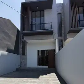 rumah baru lebak arum, pembangunan bata merah