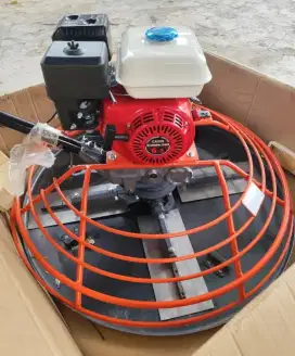 Trowel | Power Trowel + Engine Penggerak 6,5hp Komplit Siap Kerja
