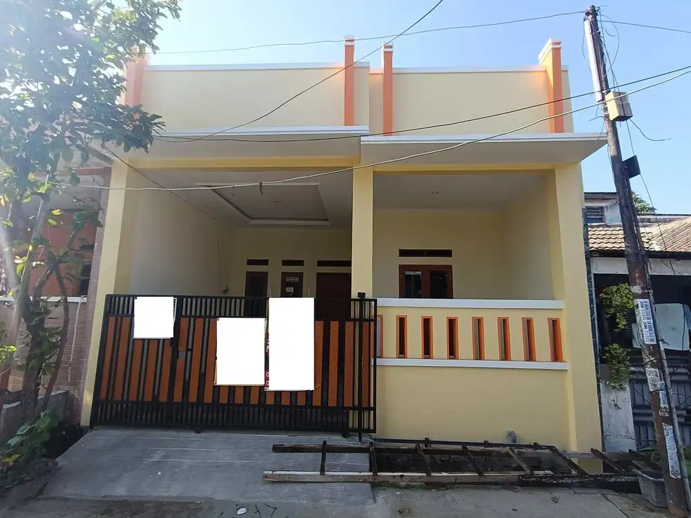 Rumah Hadap Utara 10 Mnt ke Plaza Taman Harapan Baru Siap KPR J-36041