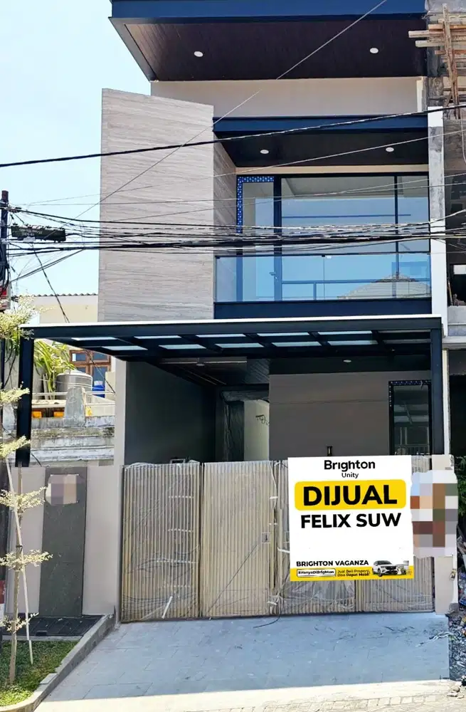 Jual Rumah 2 lt  Kupang Baru Sby Barat