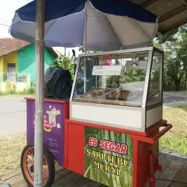 Di jual gerobak usaha es tebu
