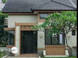 Dijual Rumah Bali Resort Serpong Cluster D'Lovina Gunung Sindur Bogor Posisi Hoek Murah Nyaman Siap Huni
