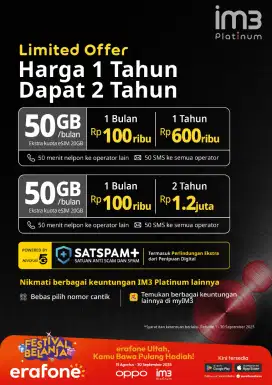 Indosat Platinum Lebih Cepat Lebih Hemat