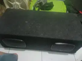 Speaker oval box tebal lebar box 1 meter lokasi central No3cilebut