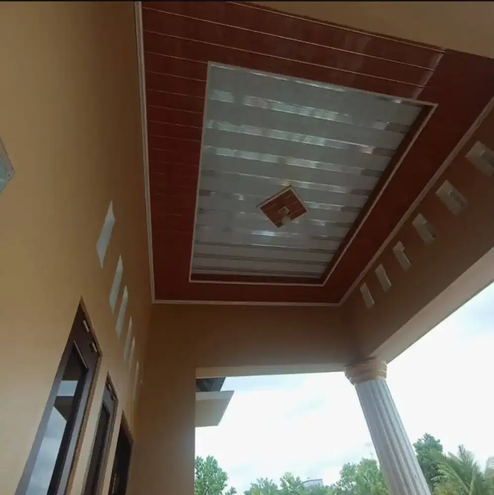 PLAFON PVC PREMIUM/WALL PANEL DINDING TERIMA ANTAR BAHAN & TERPASANG