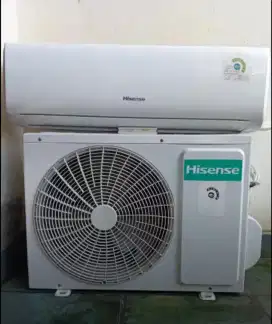 Jual AC hisense secen komplit