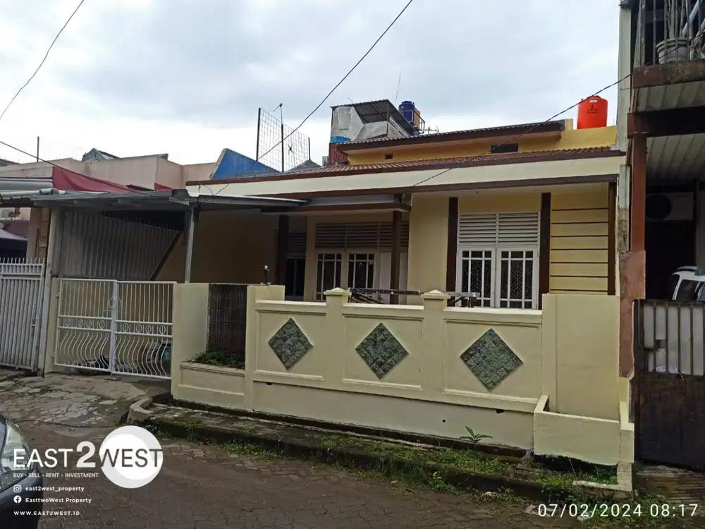 Dijual Rumah Villa Melati Mas Tangerang Selatan Bagus Sudah Revonasi Siap Huni Lokasi Cluster Terdepan Strategis Bisa KPR