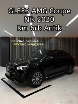Mercedes Benz GLE53 AMG Coupe AT 2020 Hitam Mercy Km6rb B533KTI