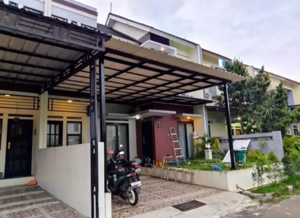 Kanopi Carport Baja ringan Atap Alderon Double layer & Single layer