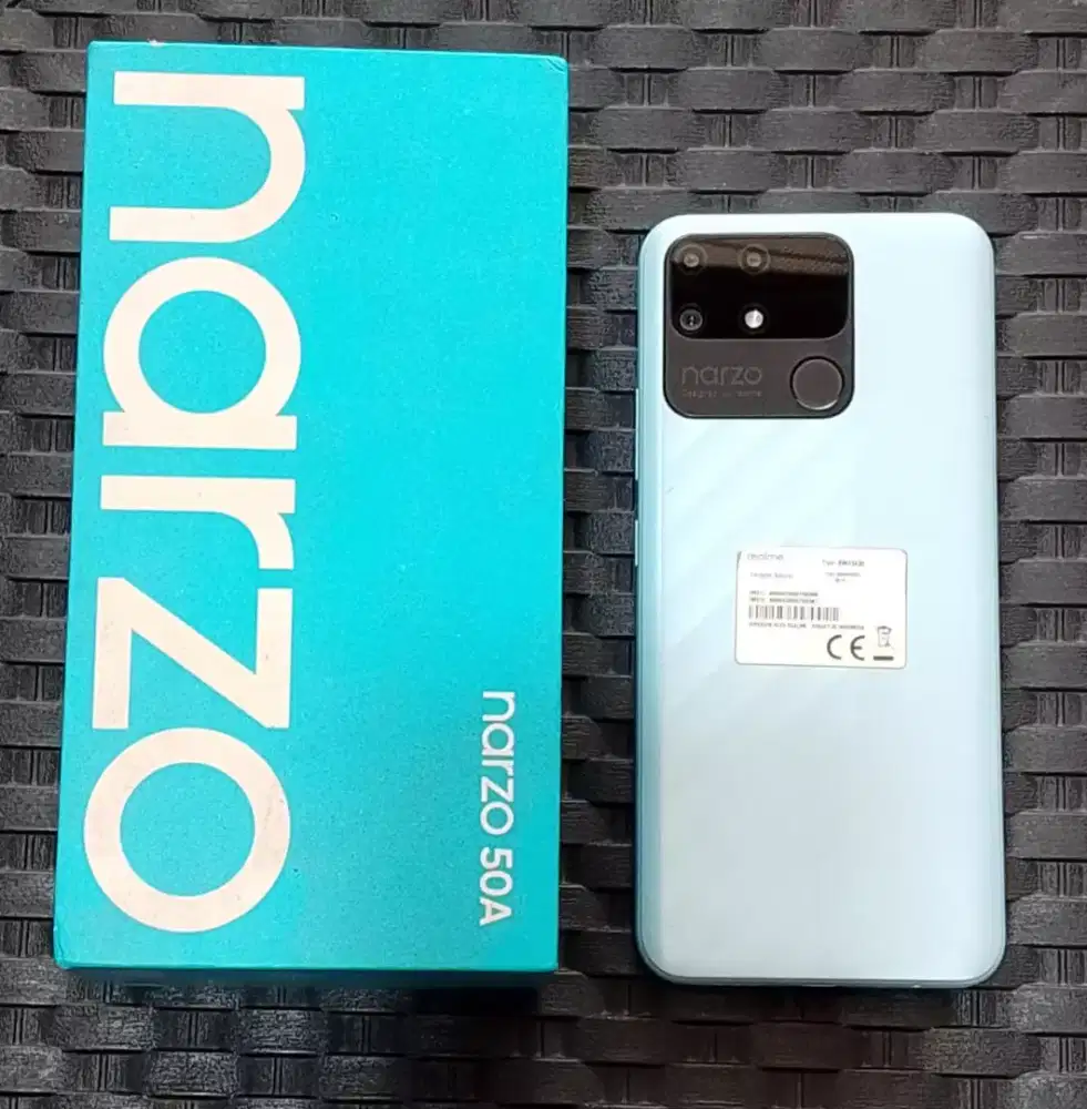 Realme Narzo 50 a ram 4/128 fullset