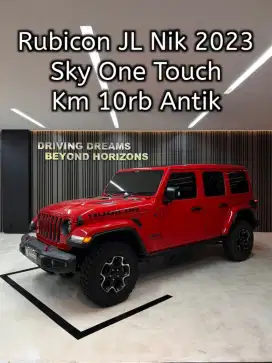 Jeep Wrangler JL Rubicon ATPM 2.0 AT 2023 Merah 4Door Km10rb B2626BJF