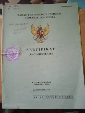 Dijual tanah kavling 172 meter²