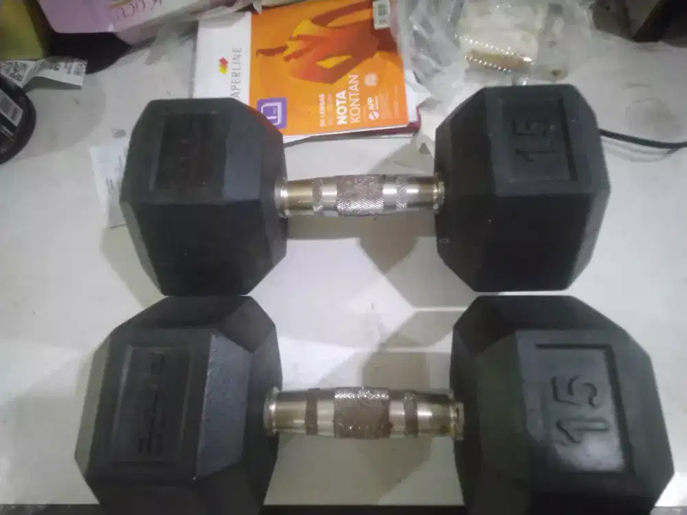 Sepasang Dumbell EDGE 15 KG