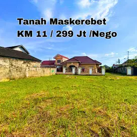 JUAL TANAH KM 11 PALEMBANG