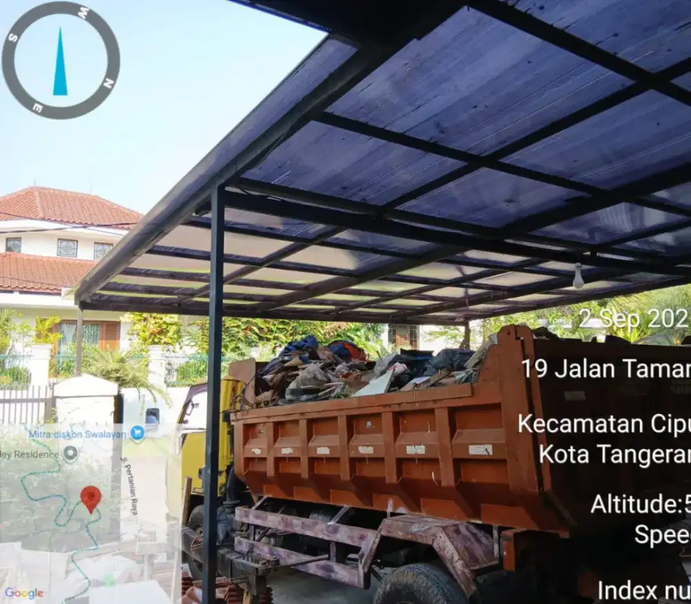 Jasa buang puing sampah proyek dan jual urugan murah