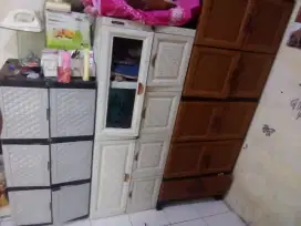 Lemari 3 pcs + blender + Dispenser borongan