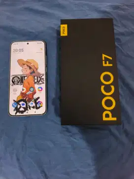 Handphone Poco F7 White 99% Like New dan Fullset (Nego Pertamax)