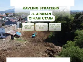 Tanah Cimahi Pinggir Jalan Aspal: Lebar Jalan 5 M