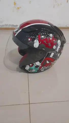 Helm KYT DJ Maru, Bekas Pakai