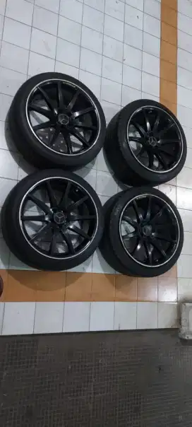 Velg mercy AMG r19 belang 8,5-9,5 by HSR & ban prod 2021 245/40-235/40