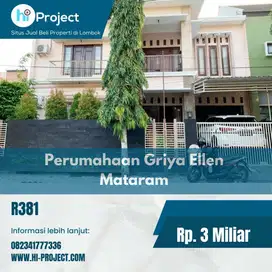Rumah 2 lantai di perumahan Griya Ellen Mataram R381