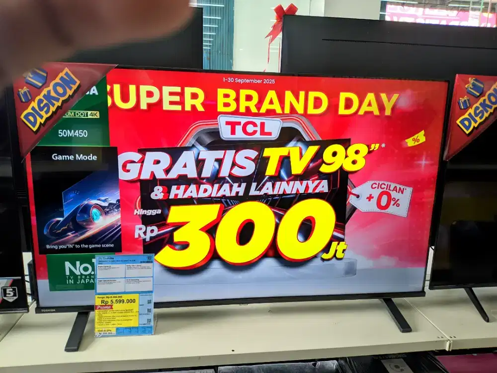 TOSHIBA TV 4K UHD 50 INC SMART TV 50M450NP