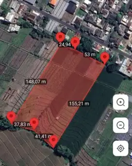 Dijual Murah Tanah Belakang Kampus Hanya 1,7Juta Per Meter
