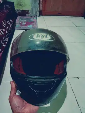 Jual helm KYT RC7 full face black glossy