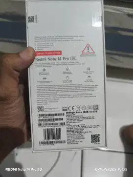 Xiomi redmi note 14pro 5g Ram 12/512