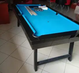 MEJA BILLIARD 7 FEET MULUS, BEKAS-IKE NEW!I Harga 3,6 jt Nego!