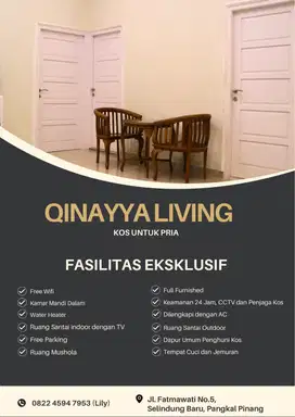 Qinayya Kost (Khusus Pria)