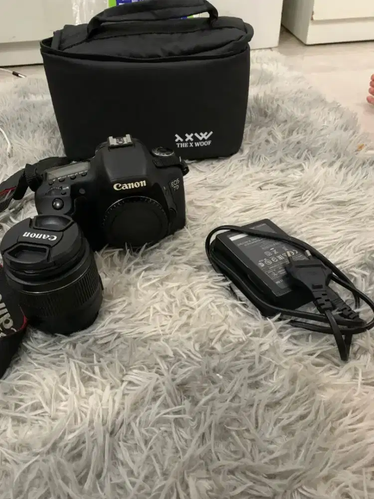 Kamera Canon EOS 7D Kit + Lensa & Charger