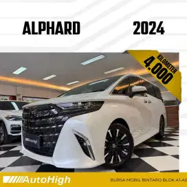 DP10% [Km4.000] Alphard G CVT 2024 White / Hybrid Reg 2025 #AUTOHIGH