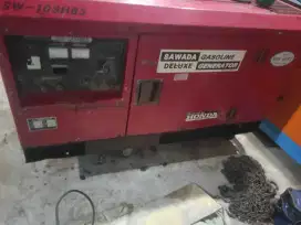 Jual jenset bensin 10 KVA minus rusak apa adanya mesin masih rapih ko