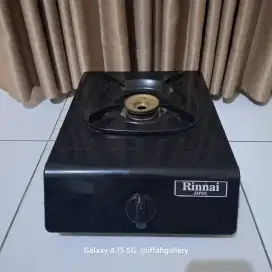 Kompor Rinnai 1 Tungku Like New Normal Siap Pakai
