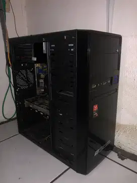 PC/komputer Gaming design Ryzen 3 2200G Ram 12GB + GTX 1050TI