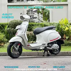 DP 9JT VESPA SPRINT S 150 IGET ABS LED TAHUN 2023 PERFECT CONDITION