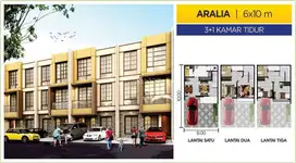 Dijual Rumah Cluster Miami uk 6x10 Posisi Badan 3 Lantai PIK2