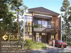 Dijual Rumah Cluster Pantai Bukit Villa uk 10x20 Badan Hadap Selatan