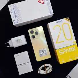 Tecno Spark 20 Pro 8/256 Second Fulset mulus Pemakaian