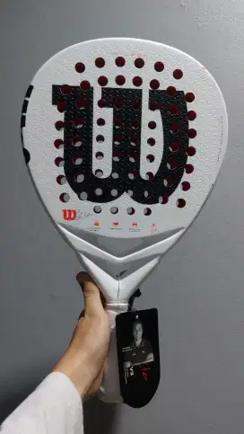 [BUNDLE] Padel Racket Wilson Bela Ls V3 + Premium Cover & Free Grip